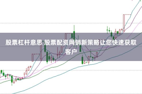 股票杠杆意思 股票配资网销新策略让您快速获取客户